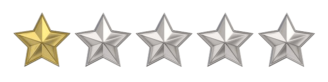 1of5stars
